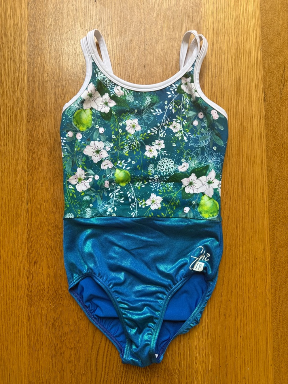 Sylvia P gymnastics leotard size Child 10…Beautiful!